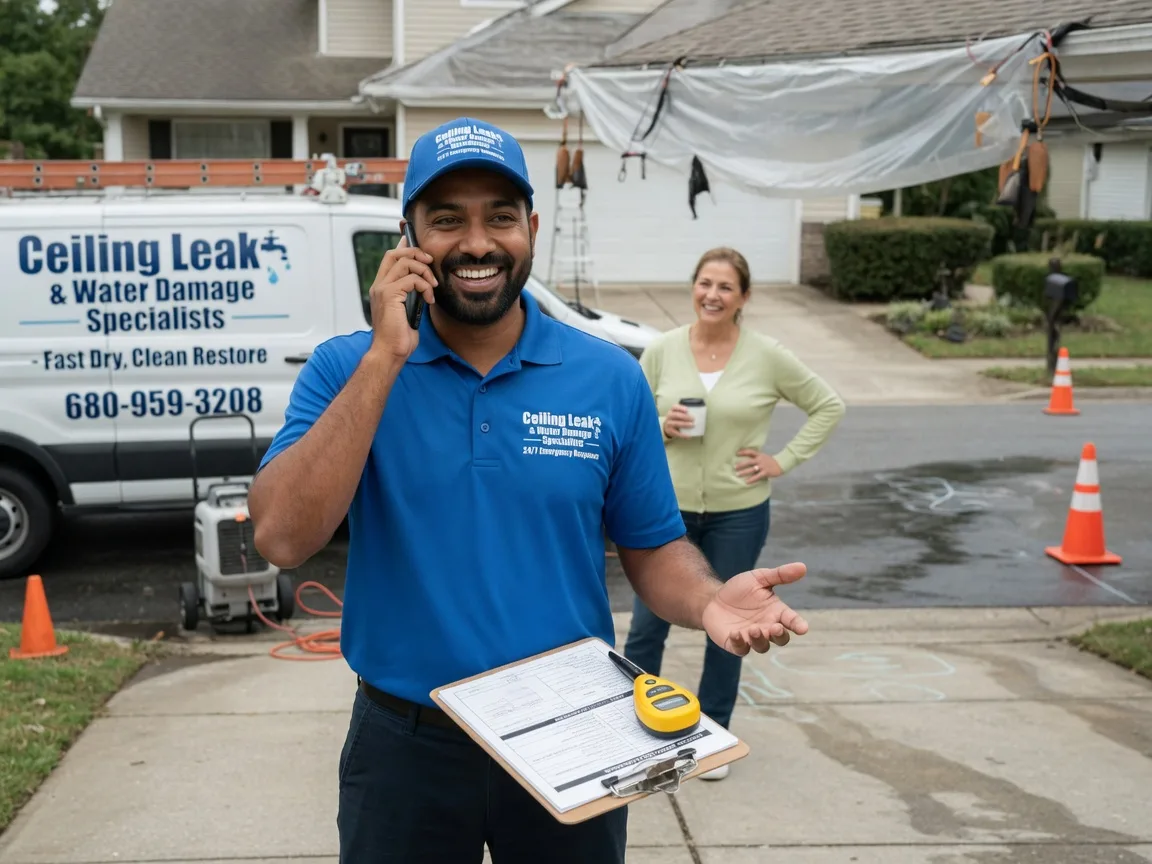 Ceiling Leak Cleanup Chapmansboro, TN FAQs