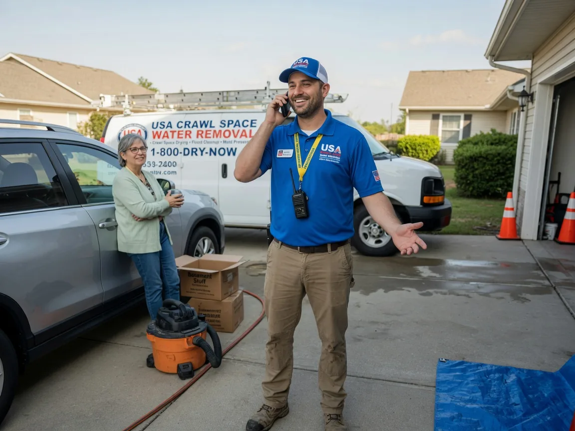 Crawl Space Water Removal Chapmansboro, TN FAQs